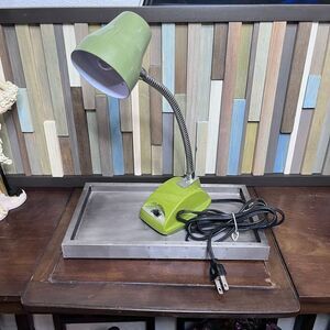 Avocado Tensor mini lamp retro inmar flex gooseneck two level MCM